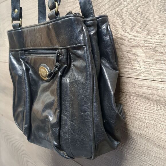 Classics Black Shoulder Bag Purse Women's - Picture 3 of 12